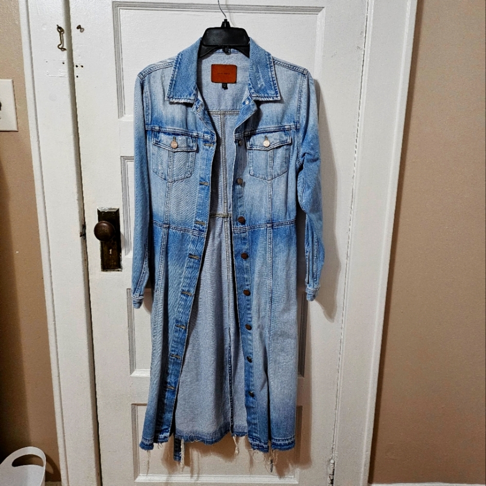 Womens Jean trench. Sanctuary size XS